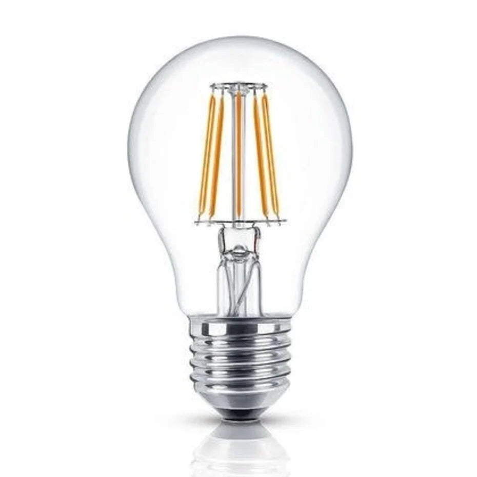 Energiezuinige LED Filament Lamp A60 – E27 – 3.8W – 3000K – Duidelijk Helder Glas