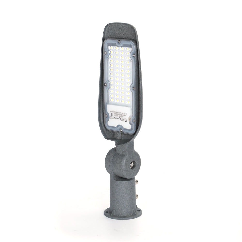 Professionele LED Wegverlichting – 30W – 2550lm – 6500K Wit – IP65 Behuizing