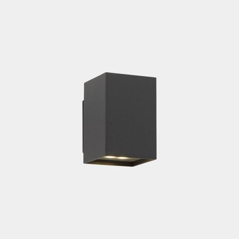 Weerbestendige Outdoor Wandlamp Zwart – Twin Up/Down Cube – 150 mm – IP55