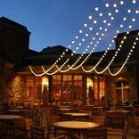 Buiten Lichtslinger 10 Meter – Prikkabel met 10x 1W E27 LED Lampen