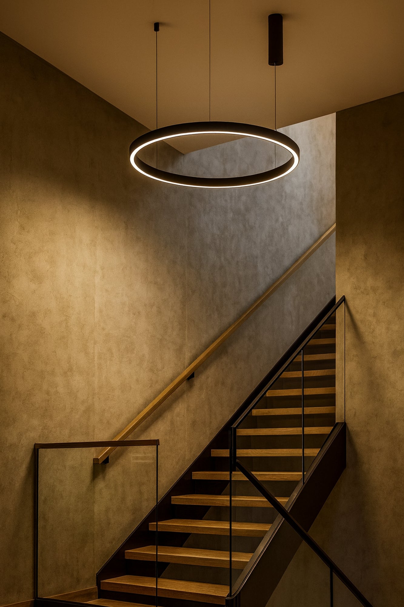 Ronde LED Ringverlichting 80 cm – 45W – CCT Kleurinstelling – LINA Serie, niet dimbaar.