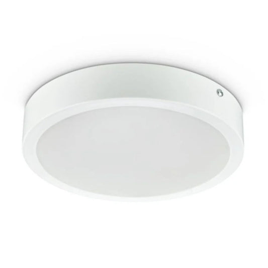 Witte Metalen LED Inbouwspot 225 mm – 19W – 830 Warm Wit – 2000lm – IP20 – 200 mm Zaagmaat