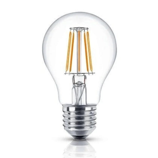 Energiezuinige LED Filament Lamp A60 – E27 – 3.8W – 3000K – Duidelijk Helder Glas